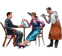 MiniArt Maquette 1:35 Fig. Franz civils au café (3) MA38062