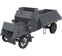 1:35 MINIART Truck British B-Type Armoured Lorry Military 1916 Kit MA39006