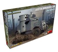 Miniart MIN39010 WWI 1:35-Austin Armored Car (German/Finnish), Various