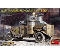 MiniArt MIN39016 WWI 1:35-Austin Armored Car (Ireland 1919-21), Molded Color