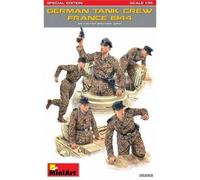MINIART 35252 PERSONNAGES MILITAIRES EQUIPAGE DE CHAR ALLEMAND (FRANCE 1944) WWI