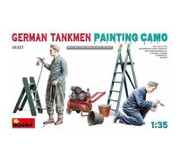 German Tankmen Camo Paintingfigurines Miniart German Tankmen Camo Painting 1/35,