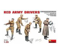 Red Army Driversmaquette Figurines Red Army Drivers Miniart 351144 1/35ème Maque