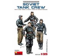 1:35 Miniart Soviet Tank Crew(Forflametanks&Heavytanksofbreak) Kit MA35254 Model