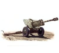 Maquette Canon 7.62cm Fk 39(r) German Field Gun Miniart 35104 1/35ème Maquette C