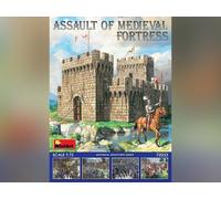 1:72 Château fort avec troupes d'attaque