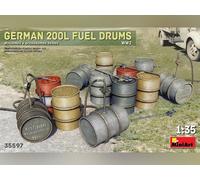 1:35 WW2 Dt. 200L Tonneaux de carburant (12)