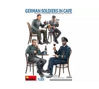 MINIART Soldats allemands au café - échelle 1/35 - MINIART 35396