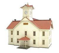 [Miniatuart] European-style building Series : Sapporo Clock Tower 1/150 (Unassembled Kit)