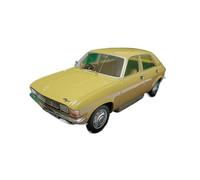 Miniature 1:18 en résine Jaune Austin Allegro 1973 Mini Souvenir pour Adulte Objet de Collection Statique Voiture Miniature Collection