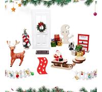 Miniature accessoires pour maison Set de petites figurines et imitation