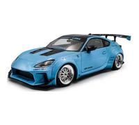 Miniature automobile - SOLIDO - GR86 - 1:18 baby blue gloss - Kit carrosserie Liberty Walk - Ailes rivetées & grand aileron