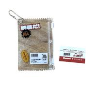 Miniature Blayrered Carte Holder Keychain Transparents Idol Photo Keeper Keychain Charm Portable Carte Sac Sac Pendant Sac Charme