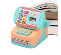 Miniature Cash Register Toy - Realistic Interactive Pretend Play Register For Creative Learning And Role Play Activities | Classic Counting Toy Design Encourages Number Recognition, Imaginative Ṕlay