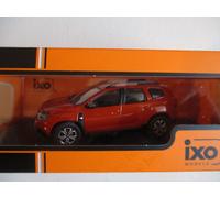 MINIATURE DACIA DUSTER II IXO EN BOITE PLEXI 1/43° CLC516 2023 ROUGE