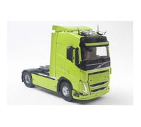 Miniature de collection - SOLIDO - Volvo FH16 Globetrotter XL 2023 - Vert Néon - Échelle 1/24 - Monté métal