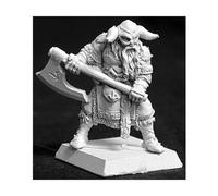 Miniature de sergent mercenaire Sigurd Reaper, chelle h ro que, 25 mm, pour seigneur de guerre