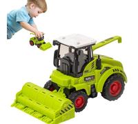 Miniature de véhicule agricole pour - Figurine de Moteur Rural à Action Push | Construction ABS détaillée, pneus à Roue Libre, Cadeau d'apprentissage Pratique pour Les Tout-Petits