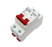 Miniature Disjoncteur, DC Disjoncteurs Électriques Mini-disjoncteur Solaire CC Montage sur Rail DIN disjoncteur différentiel Protection Contre Les surcharges Interrupteur à air(DC750V 3P,6A)