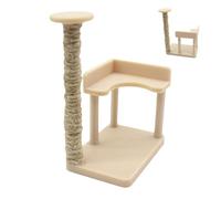 Miniature Doll House Furniture-Wooden Closed Tree for Cats, Farm Animal Toys for Small Animal Figures, Collectibles | Décoration Miniature Faite à la Main pour Les Ensembles de Maisons de sur u