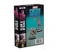 Marvel Crisis Protocol Klaw & M'Baku Character Pack,Jeu de combat miniatures,Jeu