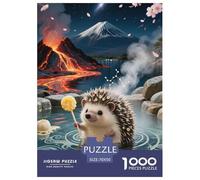Miniature hérisson 1000 Pieces Puzzle en Papier Qualité Supérieure De l'art De La Décoration Moderne Adultes Enfants 70x50cm/1000pcs