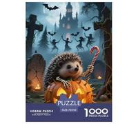 Miniature hérisson Puzzles De 1000 Pièces pour Toute La Famille Animaux Classiques pour Jeux Et Activités Familiales Stimulantes, Le Cadeau Parfait 70x50cm/1000pcs