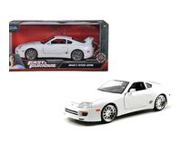Miniature montée - SIMBA - 1995 Toyota Supra - Blanc - Échelle 1:24 - Fast & Furious