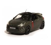 Norev – Voiture miniature – Citroën DS3 Cabriolet Course 2015 – Gris métallisé – 1:43
