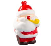 Miniature Ornament Adorable Santa And Snowman Figurine Christmas Decoration Cute Miniature Crafts For Holiday Cheer Rangement Stylo Tiroir (A, 3.6x2.7)