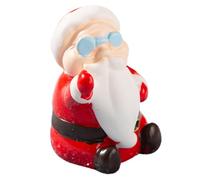 Miniature Ornament Adorable Santa And Snowman Figurine Christmas Decoration Cute Miniature Crafts For Holiday Cheer Rangement Stylo Tiroir (B, 3x2)