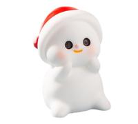 Miniature Ornament Adorable Santa And Snowman Figurine Christmas Decoration Cute Miniature Crafts For Holiday Cheer Rangement Stylo Tiroir (H, 2.5x1.8)