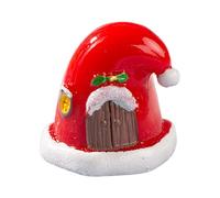 Miniature Ornament Adorable Santa And Snowman Figurine Christmas Decoration Cute Miniature Crafts For Holiday Cheer Rangement Stylo Tiroir (C, 3.4x3.4)