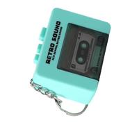 Miniature Rétro Cassette Joueur Keychains Vintage Tape Recorders Design Avec Lecture De Musique Et Enregistrement De Personnalisation Enregistrer Les Keychains