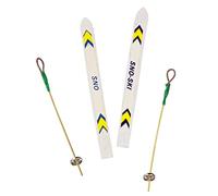 Miniature Skis Approx. 10 cm by Hobbyfun