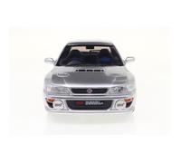 Miniature - SOLIDO - Subaru Impreza 22B - Silver 1998 - Échelle 1/18 - Modèle de rallye