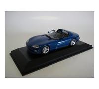miniature voiture dodge viper cabriolet bleue minichamps G