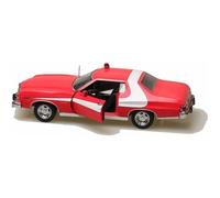 Miniature Voiture FORD Gran Torino 1976 du Film STARSKY ET HUTCH en Métal au 1-24