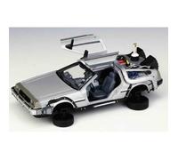 Miniature Voiture Métal DELOREAN 2 Retour vers le Futur II En Version Volante au 1-24 …