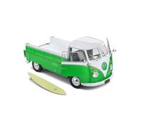 Miniature Volkswagen T1 Pick Up - SOLIDO - 1950 - Échelle 1/18 - Couleur Apple Green - Diecast