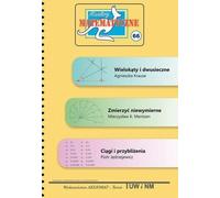 Miniatures mathématiques 66 - Agnieszka Kruse, Mieczysław K. Mentzen, Piotr Jędrzejewicz (Lehrbuch für Grundschule 7-8 auf Polnisch)