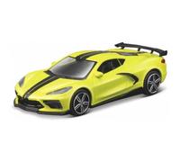Chevrolet Corvette Stingray Coupe Jaune 2020 1/43 Burago