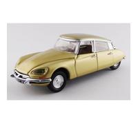 Miniatures montées - Citroen DS 21 doré 1969 1/43 Rio