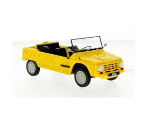 Miniatures montées - Citroen Méhari Jaune 1970 1/24 Whitebox