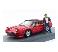 Miniatures montées - Ferrari 308 GTS Voiture personnelle de Villeneuve - avec figurine 1977 1/43 Best