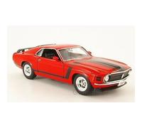 Ford Mustang Boss Rouge 1970 1/24 Welly-Welly