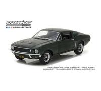 Miniatures montées - Ford Mustang GT Fastback vert 1968 1/24 Greenlight