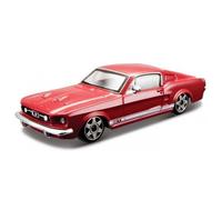 Miniatures montées - Ford Mustang GT rouge 1964 1/43 Burago