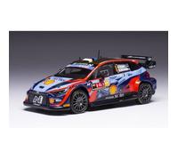 Miniatures montées - IXO - Hyundai i20 Rally 1 - 1er Rallye d'Ypres - 1/43 - WRC