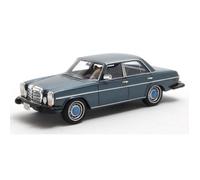 Miniatures montées - Mercedes 300 D W115 USA Bleu métal 1976 1/43 Matrix